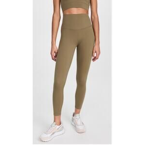 Varley Always Super High 25 Leggings Womens medium Dusty Olive Green Ankle